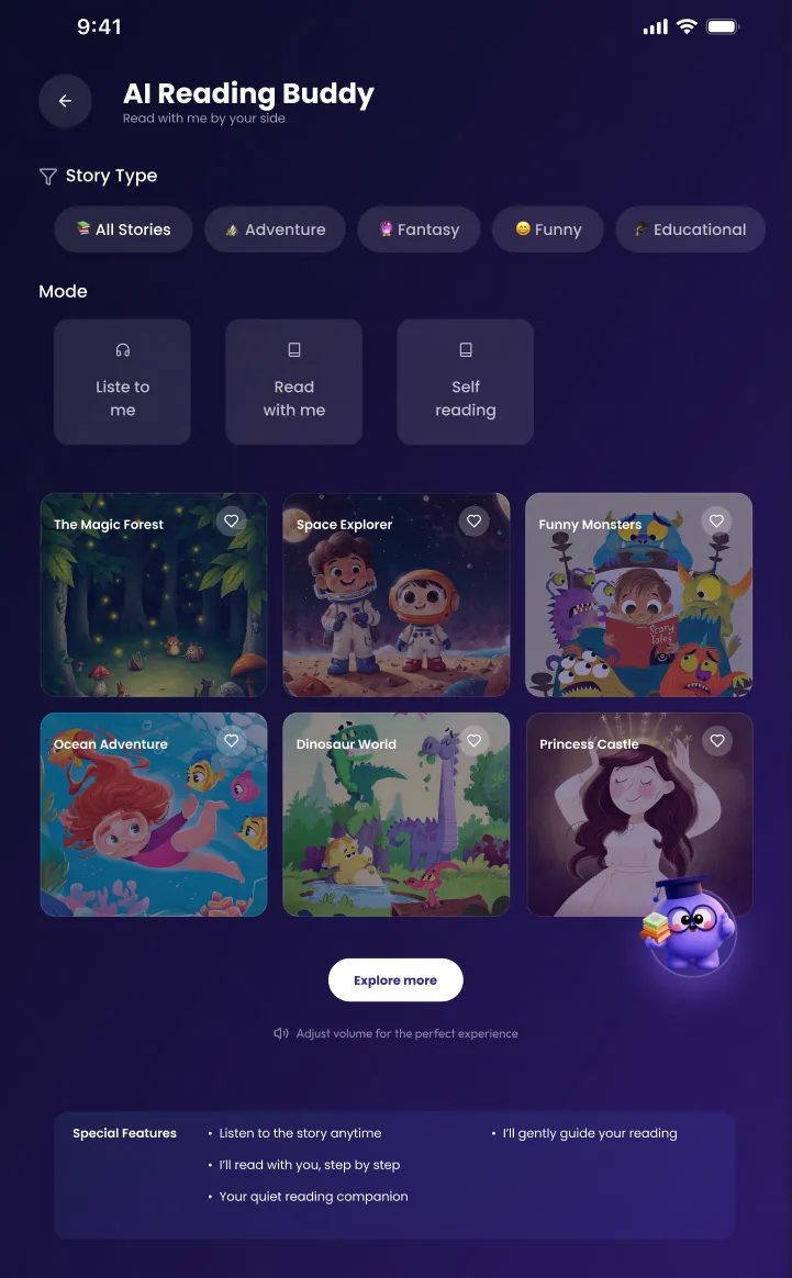 QNL AI reading buddy